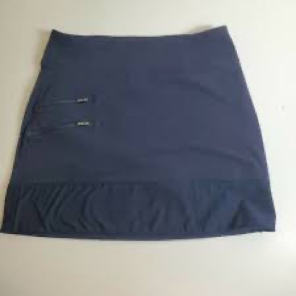 Women’s Tee Time Skort- Athleta- Navy- Size Large - Picture 2 of 2